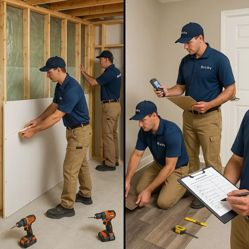 Repairs and Reconstruction process in Hailey, ID